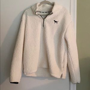 PINK Fleece Quarter zip